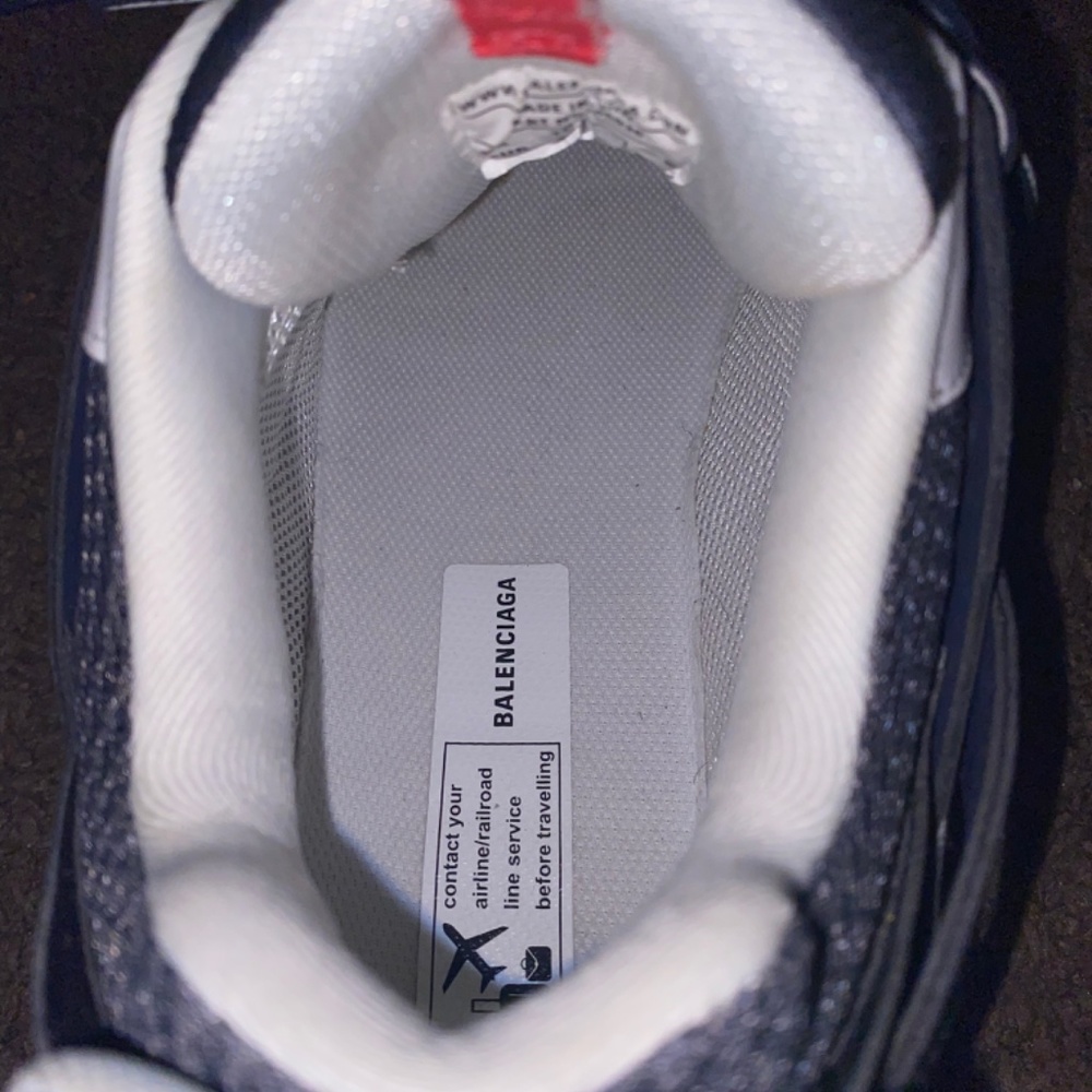 Balenciaga Track Leather Trainers - Picture 7 of 8